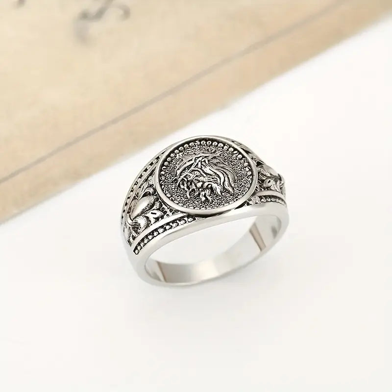 Vintage Crown of Thorns Jesus Ring