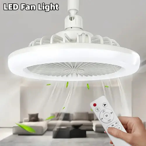 2-in-1 LED Ceiling Fan with Light
