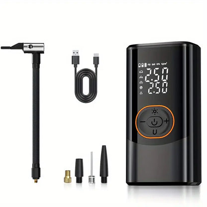 Portable Air Compressor with Digital Gauge