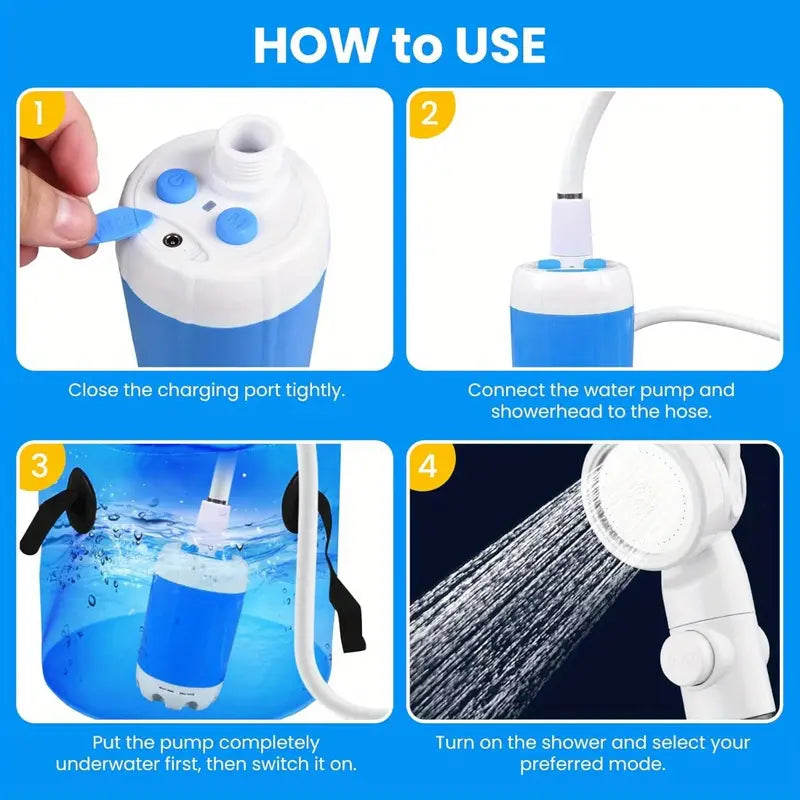 Portable Electric Car Wash Pump