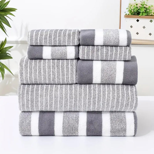 8-Piece Luxury Spa Towel Set