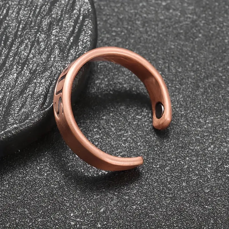 Christian Jesus Letter Adjustable Ring