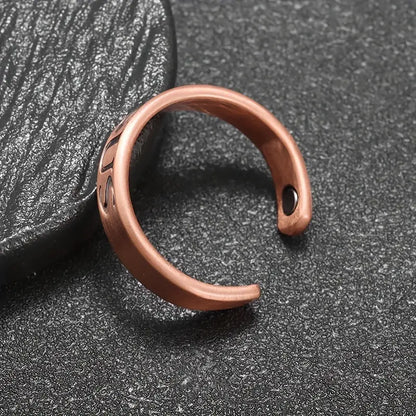 Christian Jesus Letter Adjustable Ring