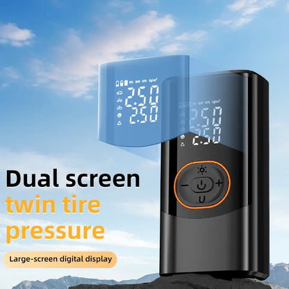 Portable Air Compressor with Digital Gauge